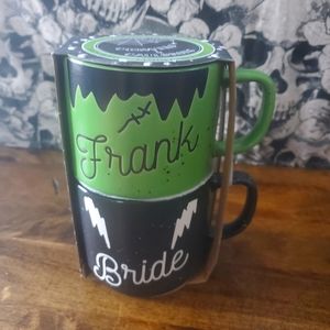 Frank Bride Mug Set Halloween Frankenstein